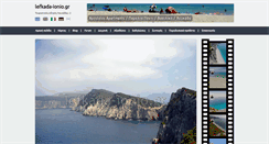 Desktop Screenshot of lefkada-ionio.gr